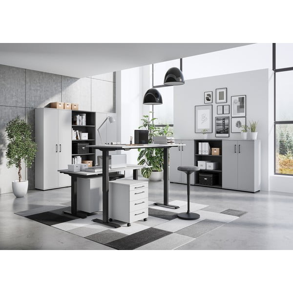 Reguleeritav töölaud 80x160 cm Agenda - Germania-image-1