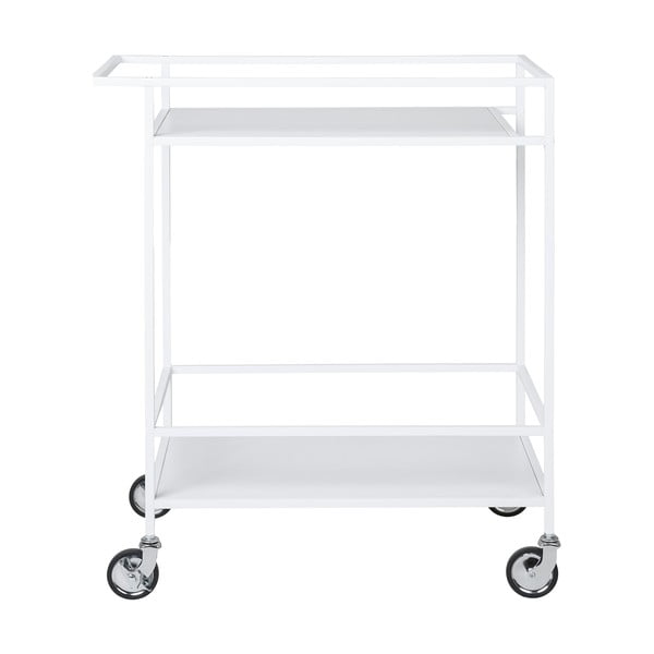 Metallist serveerimiskäru ratastel 40 × 68 cm Vita – House Nordic-image-3