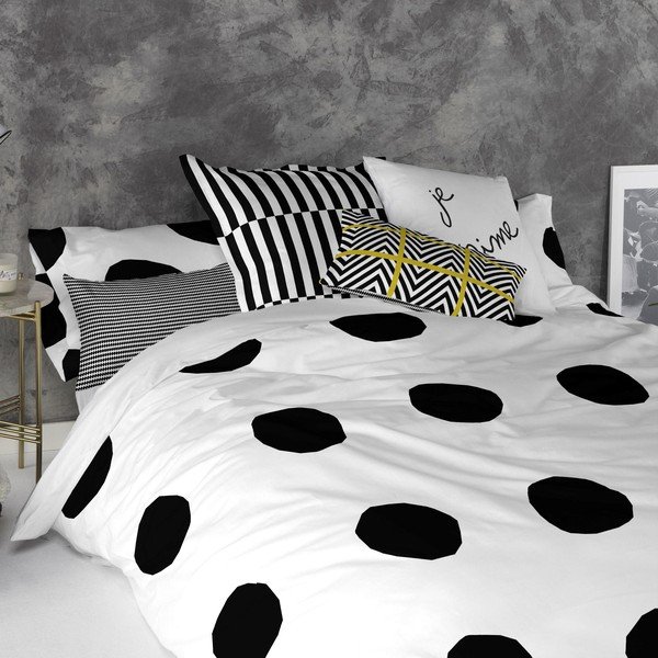 Komplekt 2 puuvillast padjapüüri, 50 x 75 cm Dot - Blanc-image-2