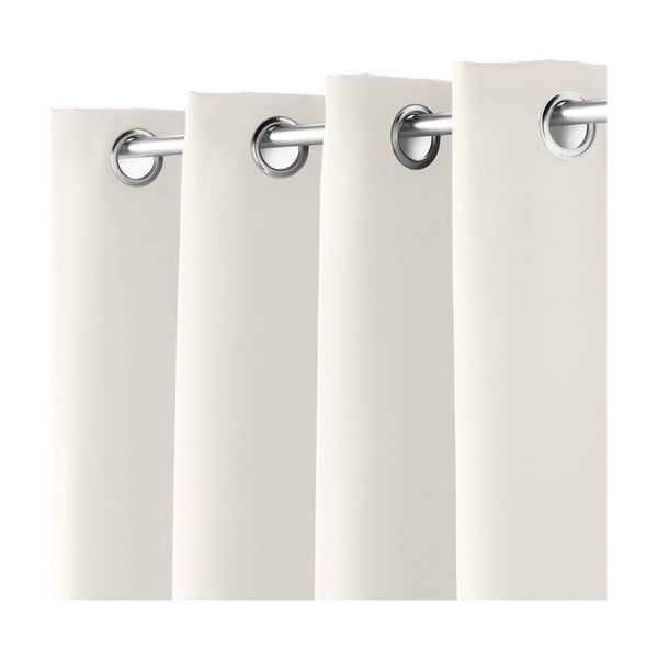 Kreem kardin 140x280 cm Essentiel - douceur d'intérieur-image-1