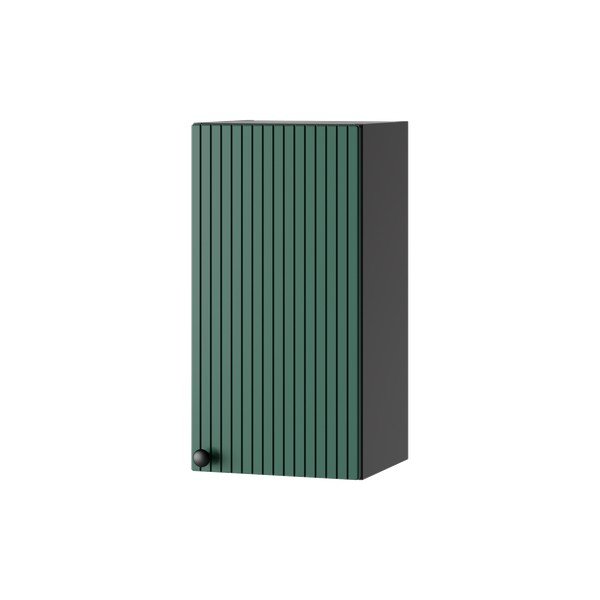 Roheline- antratsiitne madal rippuv vannitoakapp 30x58 cm Asti - STOLKAR