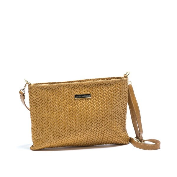 Koňakově hnědá kožená kabelka Isabella Rhea no. 8029-image-3