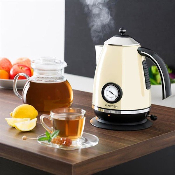 Beeži värvi veekeetja Aquavita Chalet - Klarstein-image-1