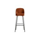 Tellisevärvi sametist baaritool 103 cm Vogue - WOOOD
