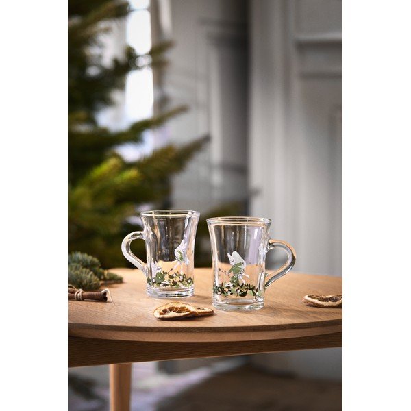 Klaasist kruusid jõulumotiiviga 2 tk komplektis 230 ml Christmas - Holmegaard-image-2