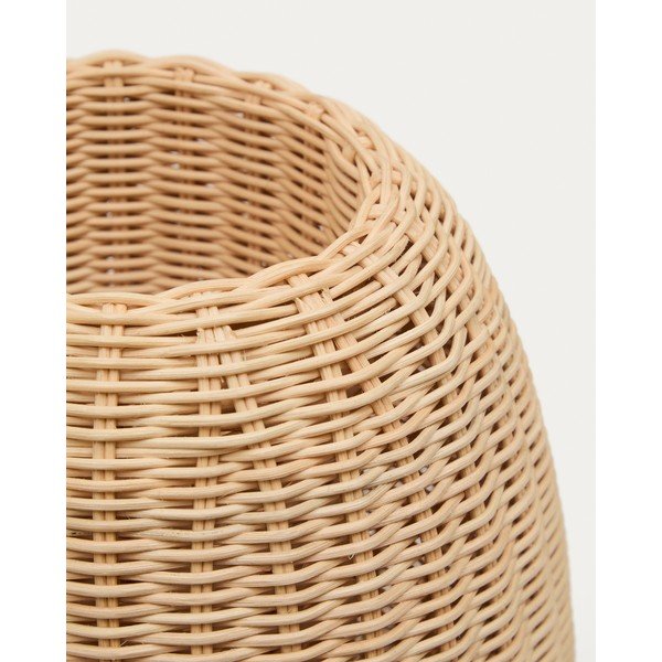 Rotangist vaas naturaalses värvitoonis (kõrgus 40 cm) Zilna - Kave Home-image-4