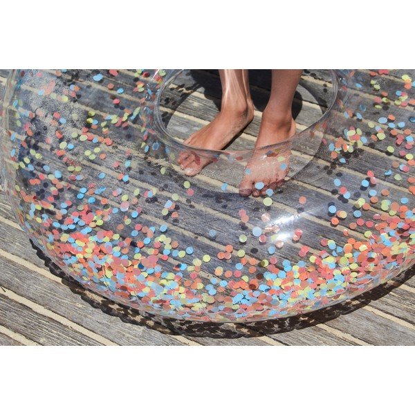 Täispuhutav rõngas, ø 110 cm Confetti - Sunnylife-image-1