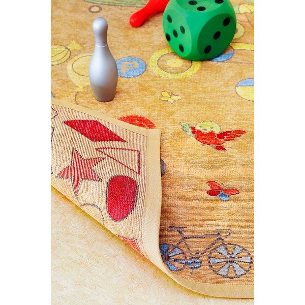 Pruun pööratav lastevaip , 160 x 230 cm Tähemaa - Narma-image-4