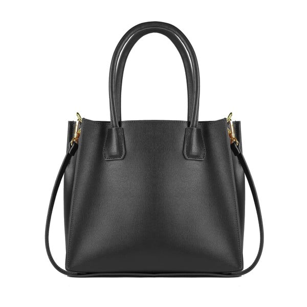 Černá kožená kabelka Maison Bag Agata