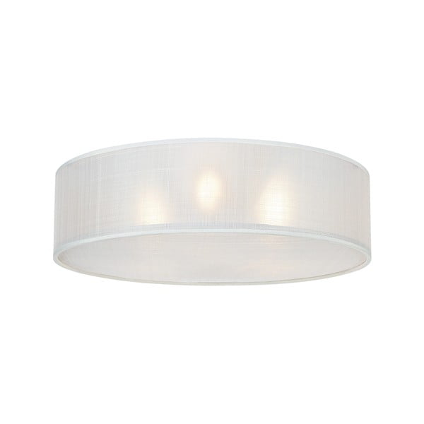 Valge laevalgusti tekstiilist varjuga Haru - Markslöjd