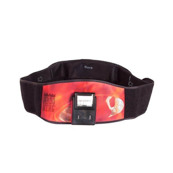 Červený elektrostimulační pás InnovaGoods Abdo King-image-4