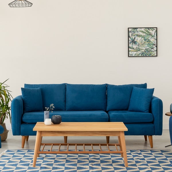 Tumesinine diivan 215 cm Sofia – Balcab Home-image-4
