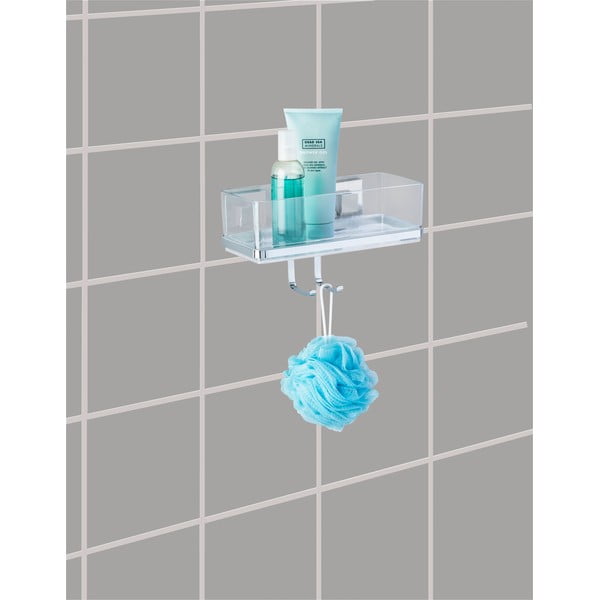 Isekandev riiul 2 konksuga Vacuum-Loc, kandevõime kuni 33 kg - Wenko-image-1