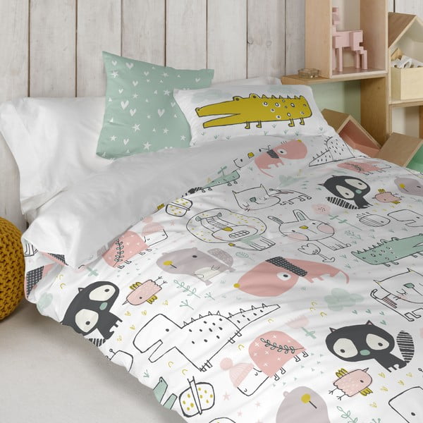 Puuvillane pööratav padjapüürileht , 50 x 30 cm Best Buddies - Moshi Moshi-image-3