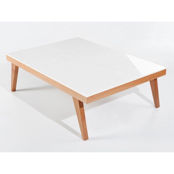 Konferenční stolek Panama White-image-1