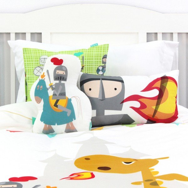 Laste puuvillane padi ja padi , 140 x 200 cm Knight - Mr. Fox-image-4