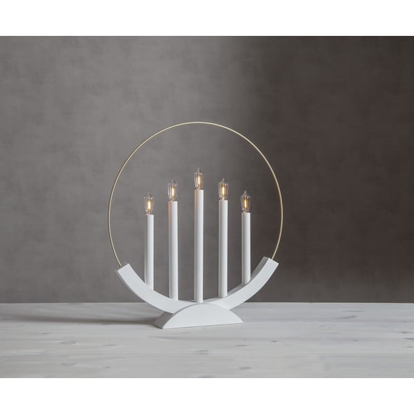 Valge jõuluküünlajalg Brace - Star Trading-image-2