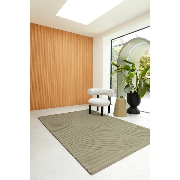 Khakivärvi villane vaip 160x230 cm Hague - Asiatic Carpets-image-2