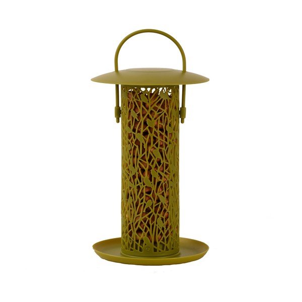 Kollakas-roheline rippuv pähklisöötja Chiff Chaff - Esschert Design-image-2