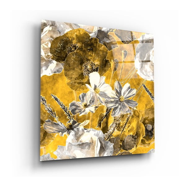 Klaasimaal, 40 x 40 cm Daisies - Insigne