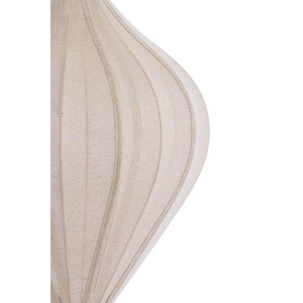 Naturaalse värvi ripplamp kangast varjuga Pasto - Light & Living-image-3
