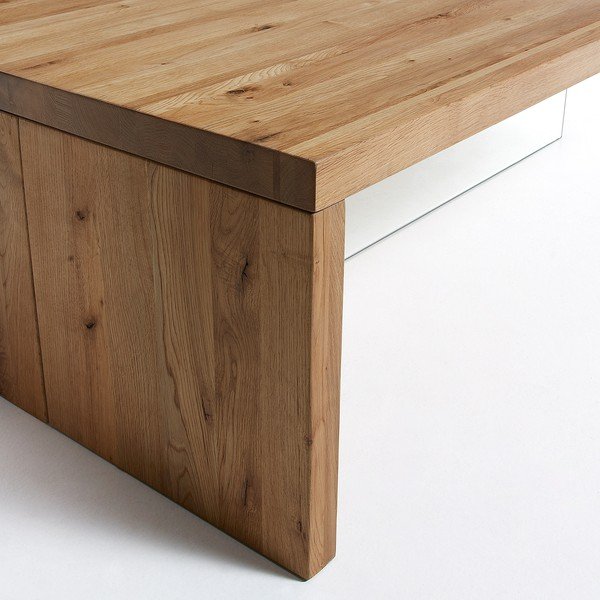 Tammepuust lauaga konverentsilaud Triss - Kave Home-image-1