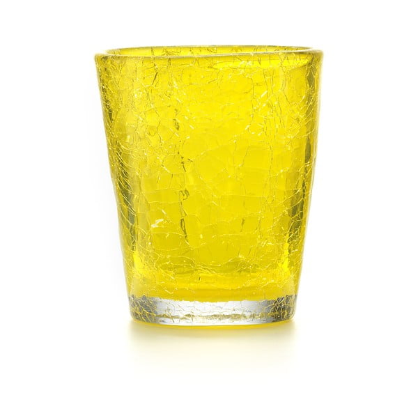 Set 6 ks sklenic Fade Ice, žlutý