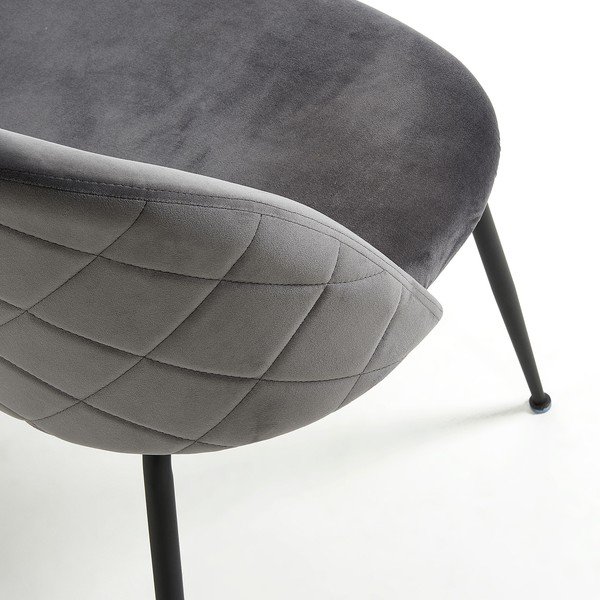 Šedá lavice Kave Home Mystere-image-4