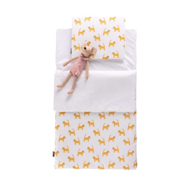 Laste magamiskott Yellow Cats - Yellow Tipi-image-1