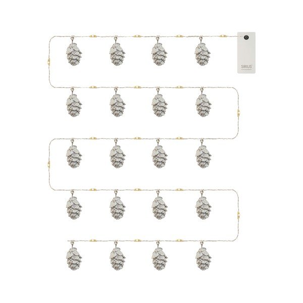 Valguskett pirnide arv 20 tk taskulampide pikkusele 200 cm Molly Cone - Sirius