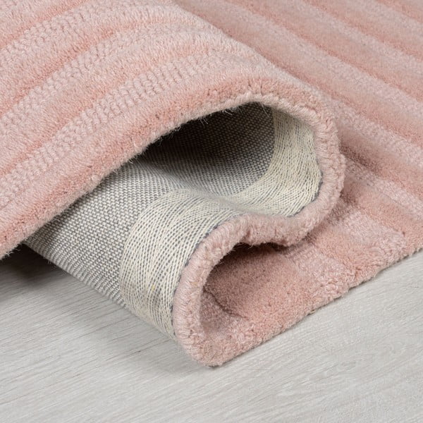 Roosa villane vaip 160x230 cm Zen Garden - Flair Rugs-image-3