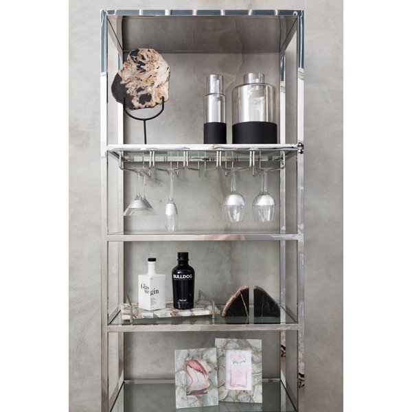 Mustade detailidega klaasvaas Cova, kõrgus 30 cm - Premier Housewares-image-1