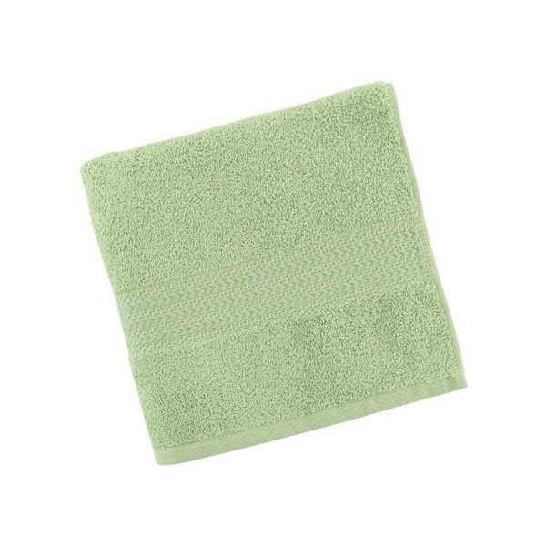 Roheline puhtast puuvillast rätik, 70 x 140 cm - Foutastic-image-1