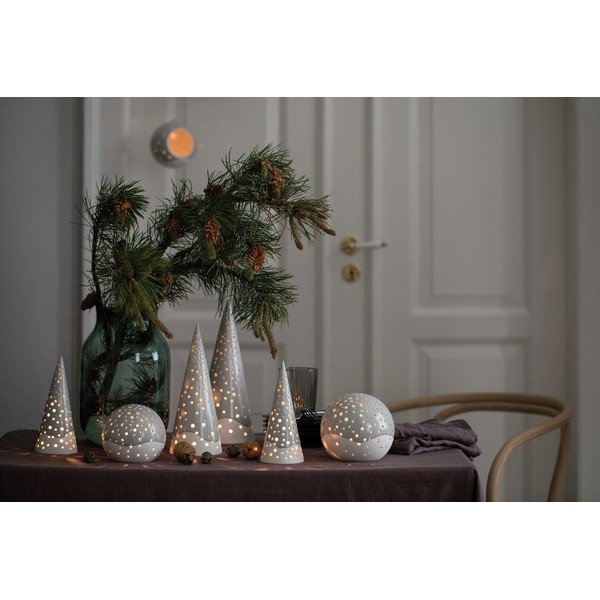 Hall luuportselanist jõuluküünlajalg , ⌀ 14 cm Nobili - Kähler Design-image-2