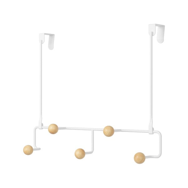 Valge naturaalne metallist uksehoidja 39 cm Estique - Umbra-image-3