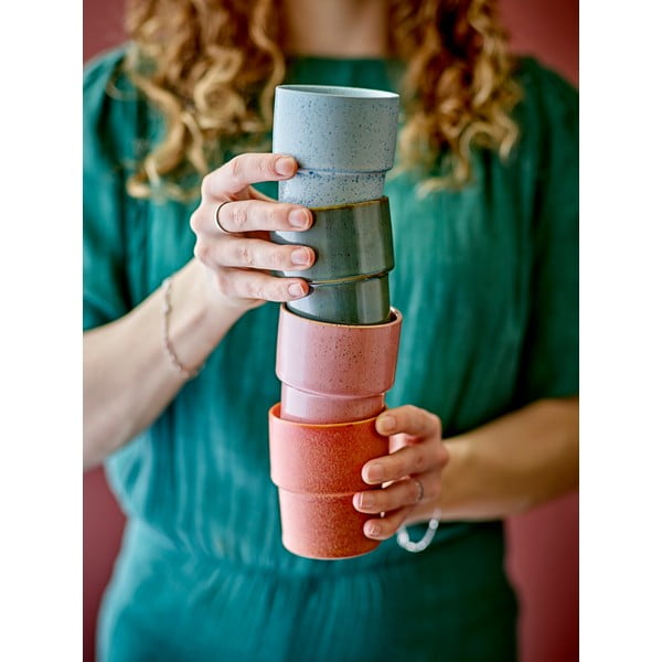 Kivikeraamikast espressotassid 4tk komplektis 150ml Ewan - Bloomingville-image-1