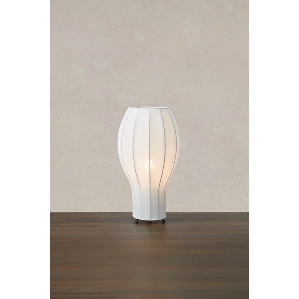 Valge riidest laualamp (kõrgus 36,5 cm) Globo - Markslöjd-image-1