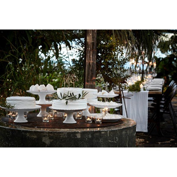 Valge keraamiline koogivorm Pearl, ⌀ 22 cm - Costa Nova-image-2