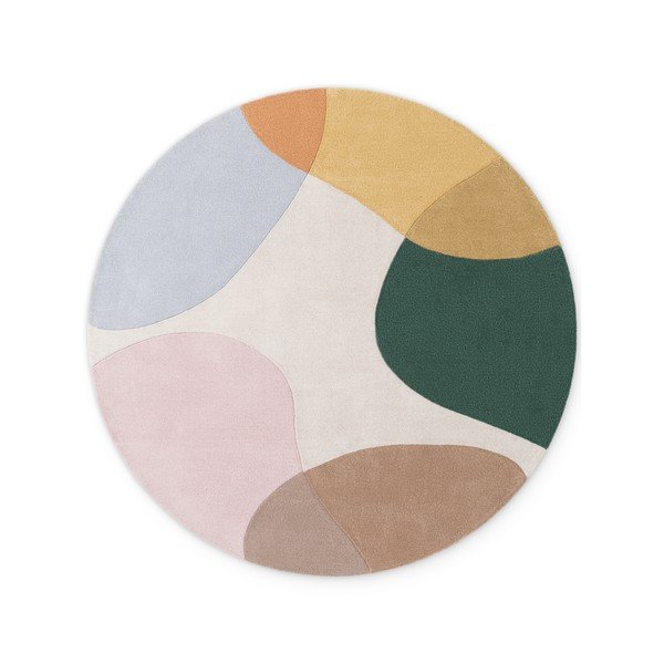 Käsitsi kootud villane ümmargune vaip ø 160 cm Hackney Clarissa - Ted Baker