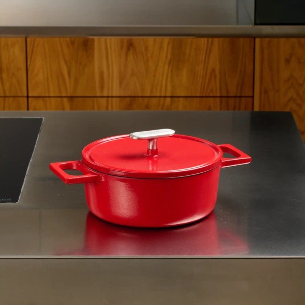 Malmist kastrul koos kaanega, induktsioonpliidile 2 l Mattia 3.0 - FABINI-image-1