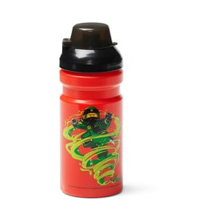 Punane musta kaanega Ninjago veepudel, 390 ml Ninjago Classic - LEGO®
