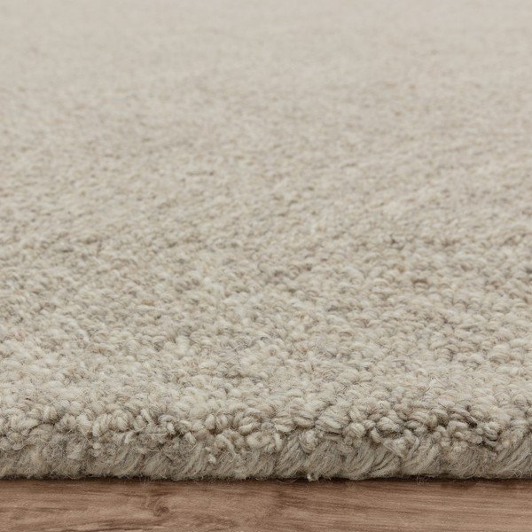 Kreem käsitsi kootud villasegu vaip 120x170 cm Theodore Chevron - Asiatic Carpets-image-4