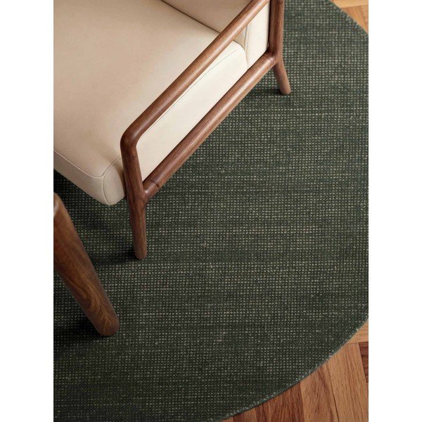 Tumeroheline käsitsi kootud villane ümmargune vaip ø 160 cm Greenwich - Ted Baker-image-2