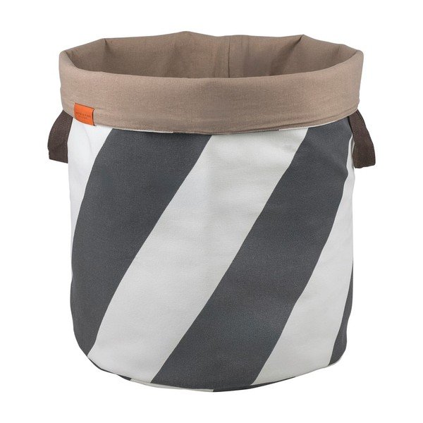 Hall/kreem kangast pesukorv 5 l Diagonal - Mette Ditmer Denmark