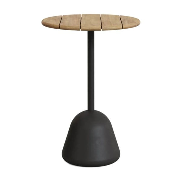 Ümmargune baarilaud akaatsiaplaadiga ø 70 cm Saura - Kave Home