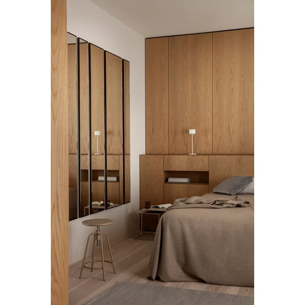 Beež metallist kohvilaudade komplekt 2 tk 40x40 cm Fera - Blomus-image-3