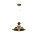 Pronksivärvi rippvalgusti metallist varjuga ø 39 cm Sivani - Opviq lights