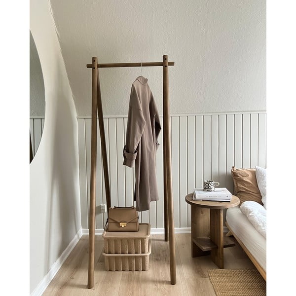 Pruunist männipuidust riietehoidja Hongi - Karup Design-image-4