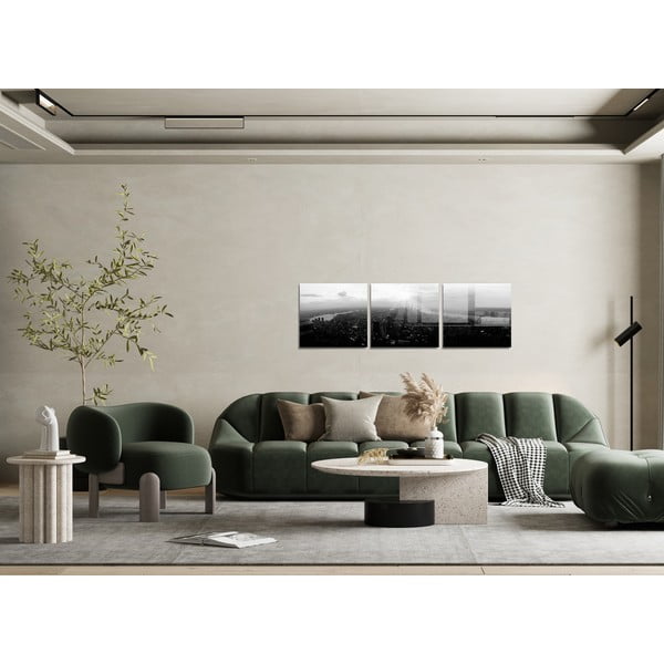 Maalid 3 tk 40x40 cm komplektis City - Wallity-image-1