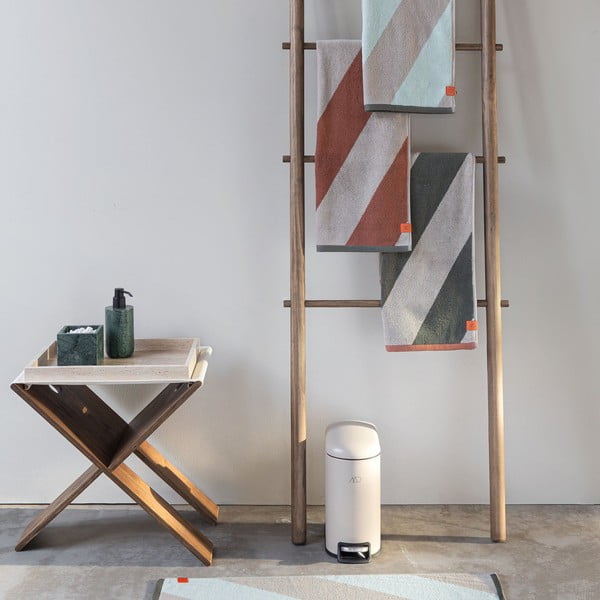 Hall froteerätik orgaanilisest puuvillast 70x133 cm Diagonal - Mette Ditmer Denmark-image-2